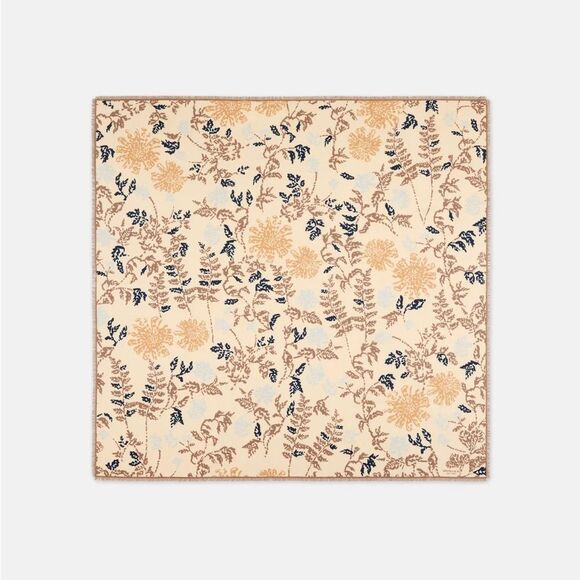 Lafayette 148 New York Accessories - Lafayette 148 NY Flora Bloom Print Cashmere Silk Scarf Excellent Condition